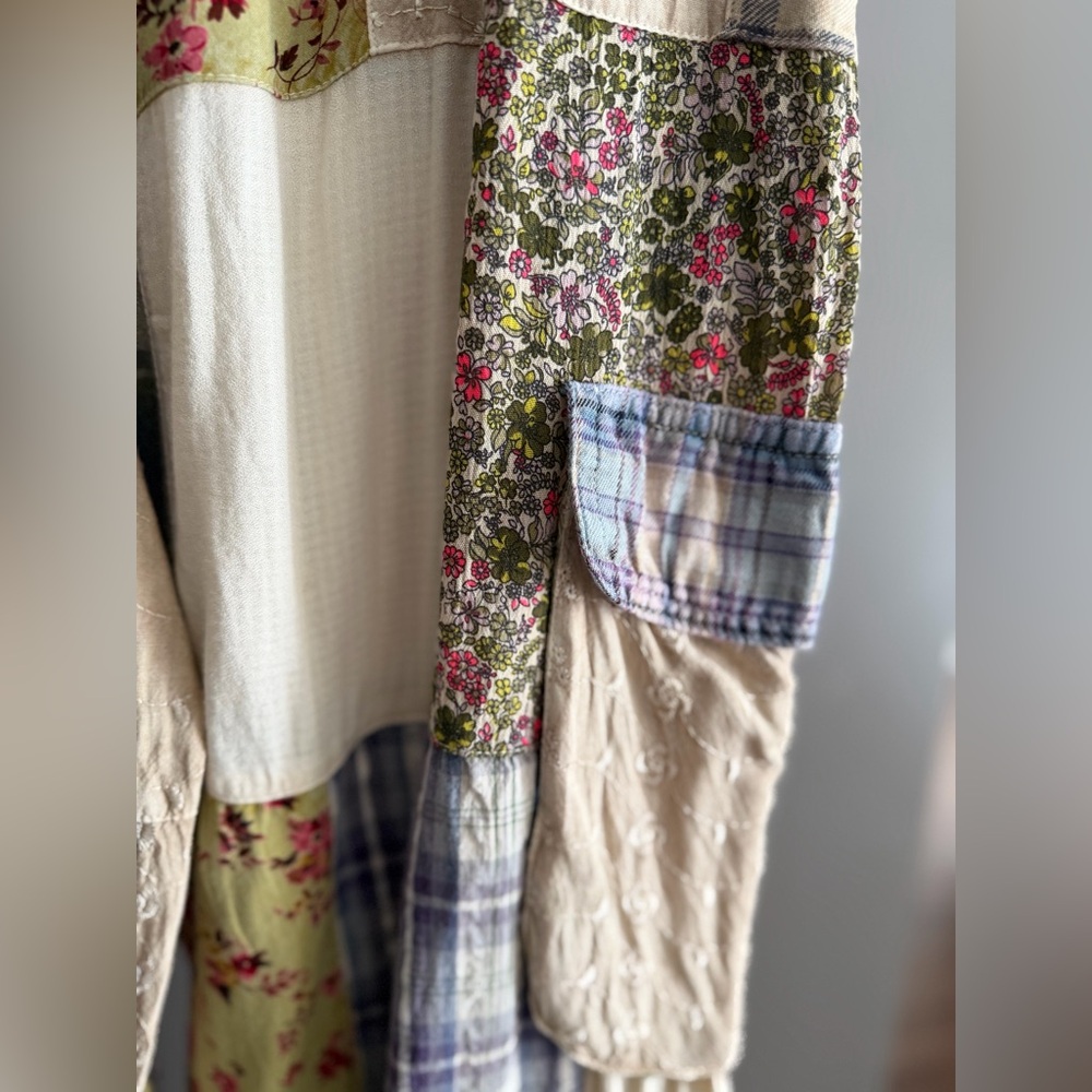 Young Threads Bohemian Floral Patchwork Cargo Poc… - image 5